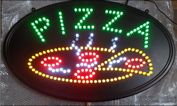 PIZZA LED ANIMATED SIGN